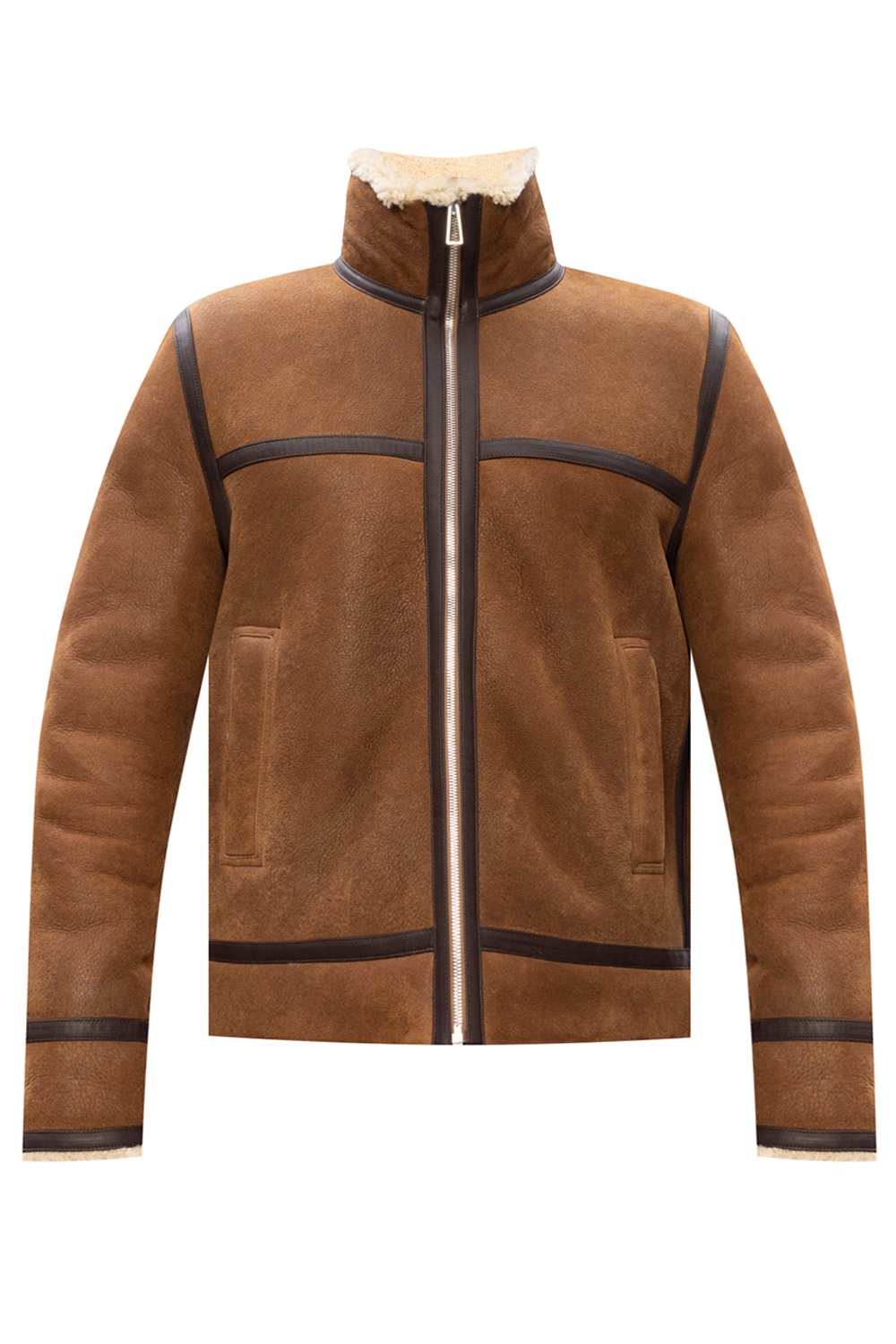 Brown Shearling coat PS Paul Smith Vitkac Spain